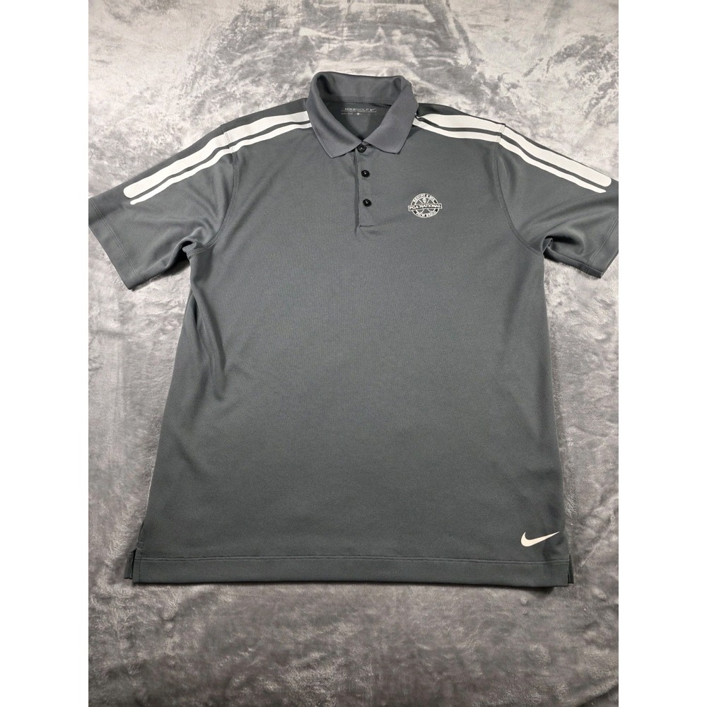 Nike Golf‎ Dri Fit PGA Championship Polo Shirt Palm Beach Resort Mens Large